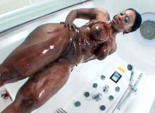 Curvy black women naked